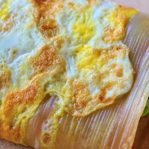 烤冷面家庭装真空10张面饼皮 东北特色街头小吃 酸甜微辣酱烧烤料家乡零食童年回忆零食小吃 商品图1