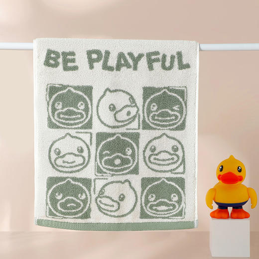 B.Duck小黄鸭游戏鸭毛巾72*34cm 808 商品图1