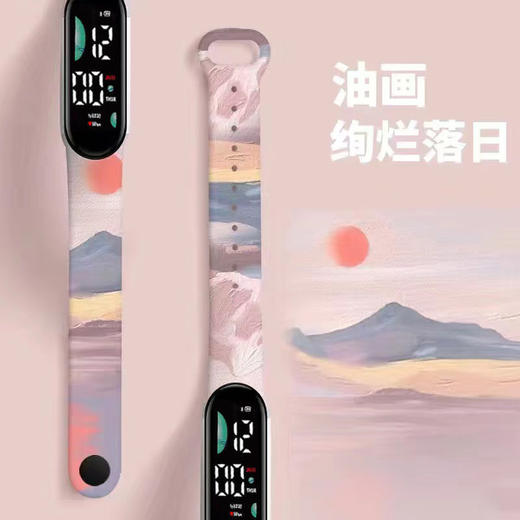 【可爱卡通电子手表，让孩子更爱运动】新款帕恰狗卡通电子手表 小学生可爱儿童卡通印花 LED运动手表 看日期时间手表-QQ 商品图8