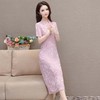 夏季季中长款复古盘扣中式国风裙QYM-LRX-131337 -Y 商品缩略图1
