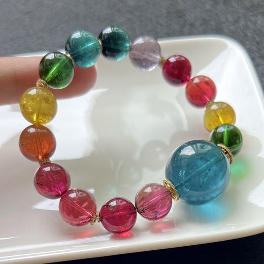 49g 11.5mm 碧玺手链 商品图5