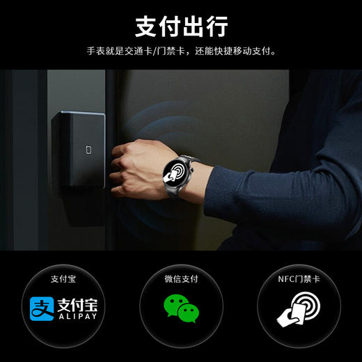 【送原装黑色硅胶表带】利格LIGE  BW0744智能健康运动监测手表 商品图3