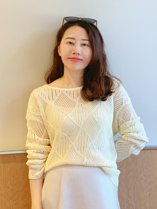 【百图lulu定制】【白月光针织衫】绝美 慵懒风 镂空宽松 长袖针织衫 商品图0