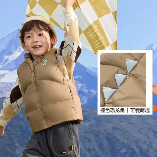 （合作款）巴拉巴拉童装儿童羽绒马甲 yb1103025 商品图3