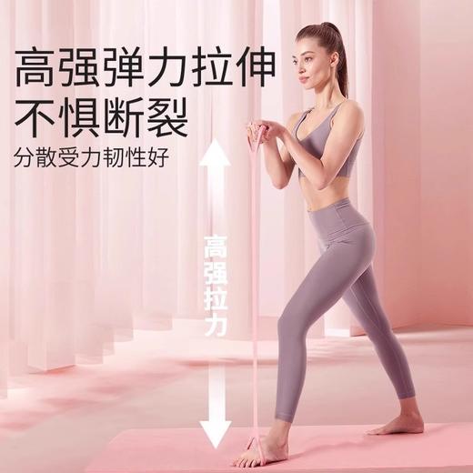 开肩练背部拉力器女 开背弹力带拉力绳 八字拉伸带瑜伽健身拉筋神器 商品图3
