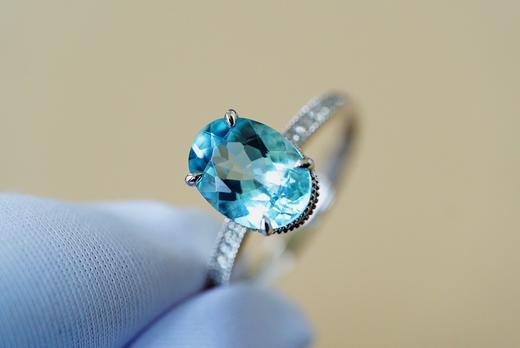 2ct 海蓝宝戒指 商品图4