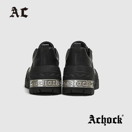 【Achock官方旗舰店】增高7cm潮牌犀牛德比鞋厚底Cleanfit牛皮鞋 商品图1