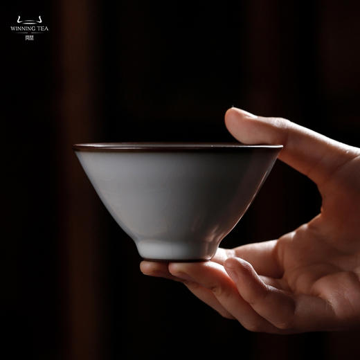 问鼎官汝中斗笠杯（缺货） 商品图1