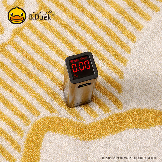 B.Duck小黄鸭竖条鸭毛巾72*34cm 828 商品图3