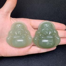 和田玉佛公吊坠