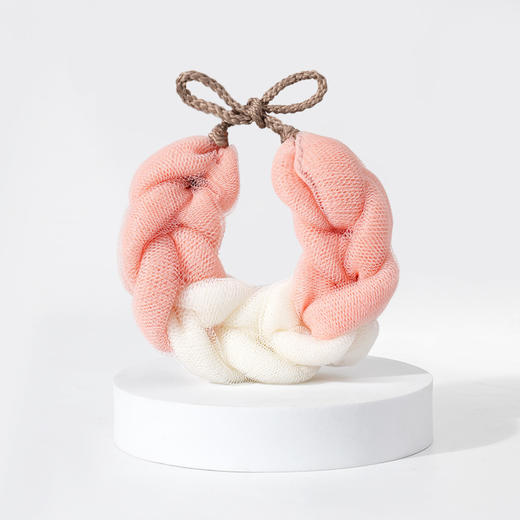 9.9包邮 沐浴条浴花长条60克 女士洗澡巾拉背条搓澡巾神器 商品图9