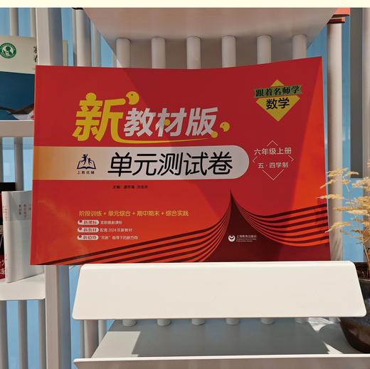 (上海新教材配套)跟着名师学数学.单元测试卷 一年级/六年级/七年级 五四制 商品图7