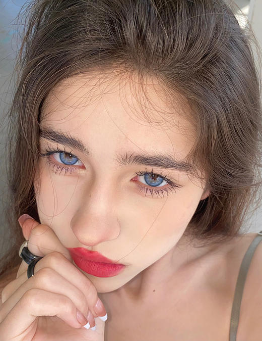 Lookyoo旗下 · 西域小馋猫&高冷傻白甜｜14.0mm白狮参考着色中大直径  日抛 商品图10