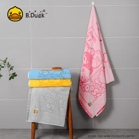 B.Duck小黄鸭朋友鸭大浴巾140*70cm 216