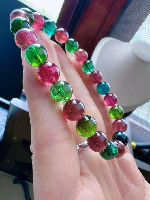 18.92g 7.9mm 碧玺手链 商品图4