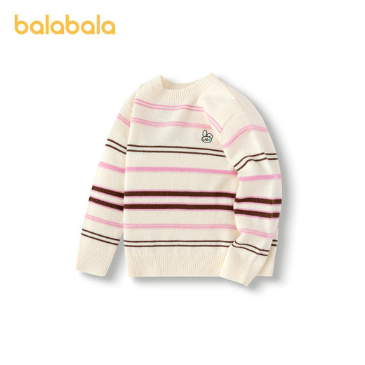 巴拉巴拉童装儿童毛衣男童女童套头毛衫秋冬新款卡通宝宝衣服 商品图5