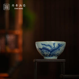 问鼎鼎青青花束罗杯(鱼游清镜）（缺货）