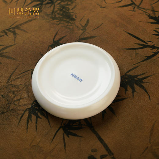 问鼎茶器象牙白圆融盖置（缺货） 商品图4