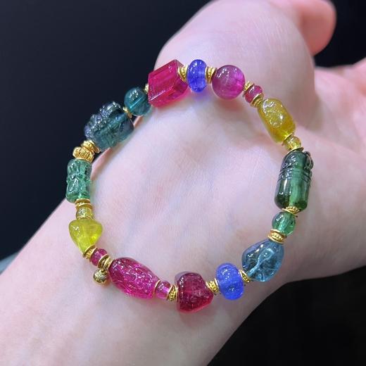 14.78g 雕刻碧玺手链 商品图8