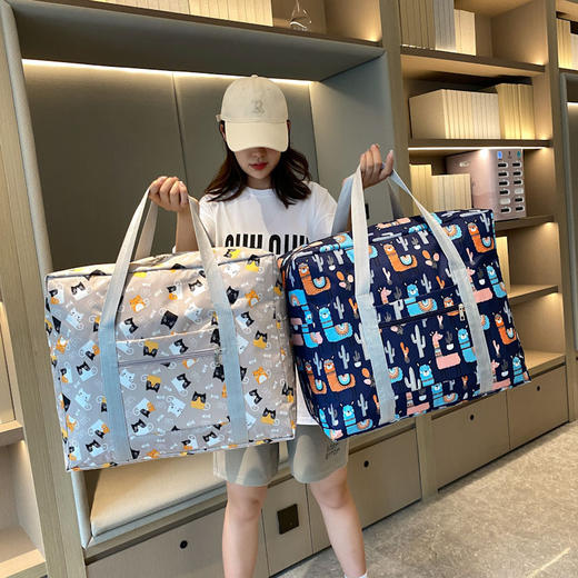 新款牛津布衣服收纳包 搬家被子收纳袋 防水打包袋行李包短途旅行包 商品图1