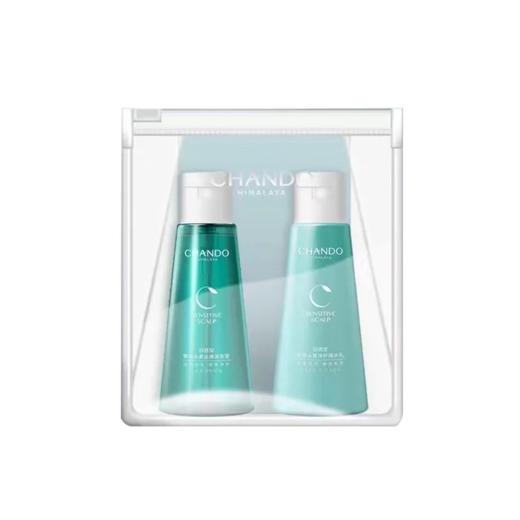 【爆款超低价预售 急单慎拍】自然堂洗发水护发敏感头皮护理保湿净护止痒旅行装小样两件套 商品图0