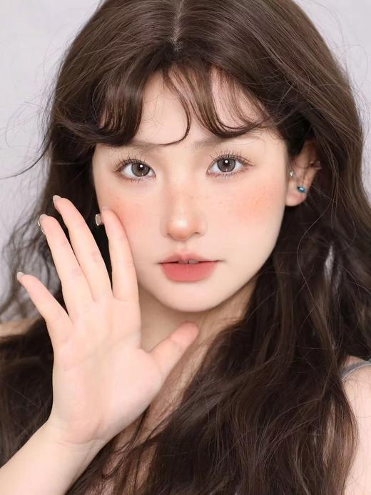 Allecon年抛款式 · 小金豆&小奶豆· 14.2mm白狮参考着色中等直径 韩产2片 商品图10