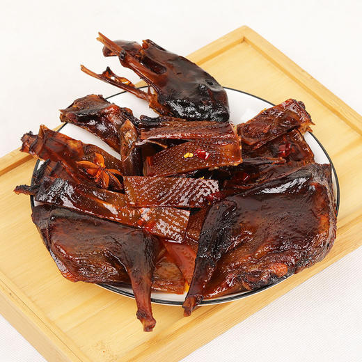 酱板鸭 湖南特产小吃手撕风干常德酱板鸭香辣烤鸭肉类零食特辣 商品图0