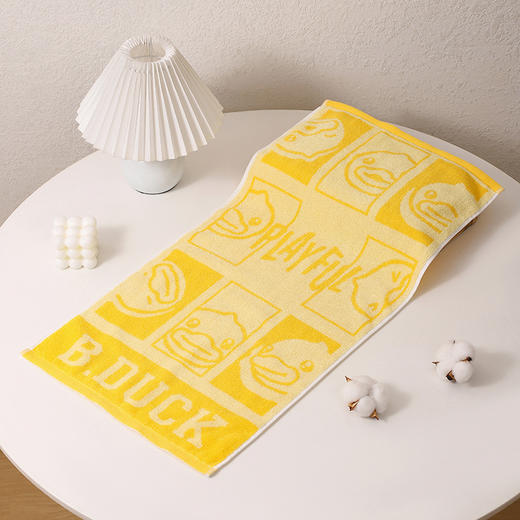 B.Duck小黄鸭欢喜鸭毛巾72*34cm 601 商品图0