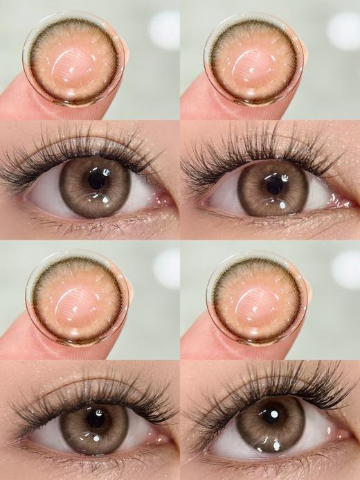 Lookyoo旗下 · 赛博天使&腥红陷阱&雀斑颜霸｜14.0mm白狮参考着色中等直径  日抛 商品图10