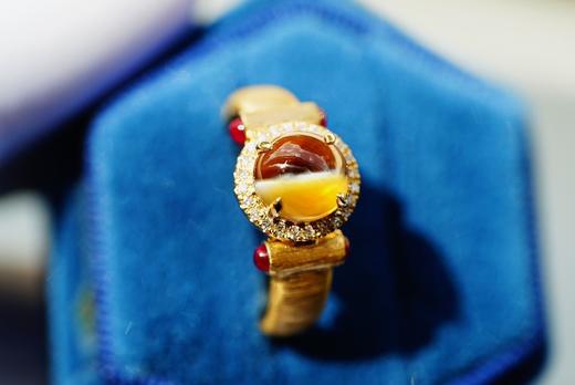 2.4ct 金绿猫眼戒指 商品图6