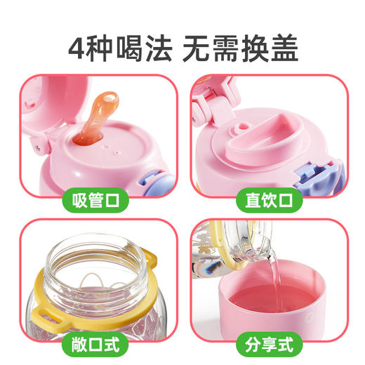 【夏日快乐补水】mideer弥鹿便携双饮吸管杯 590ml大容量 食品级Tritan材质 装温水 果汁 炎炎夏日随时解渴消暑 商品图1