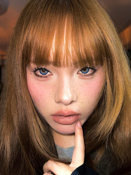 Lookyoo旗下 · 西域小馋猫&高冷傻白甜｜14.0mm白狮参考着色中大直径  日抛 商品图9