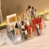 桌面化妆品收纳盒透明塑料盒子分格口红盒宿舍化妆刷桶笔筒亚克力 商品缩略图0