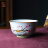 问鼎绪文汝窑云起杯（描金梅花） 商品缩略图0