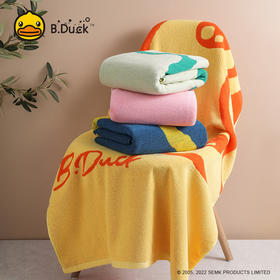 B.Duck小黄鸭棉棉鸭大浴巾140*70cm 224