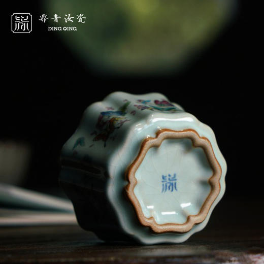 问鼎鼎青系列簪花杯（翩翩起舞） (缺货) 商品图4