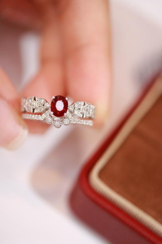 0.59ct 红宝石戒指 商品图5