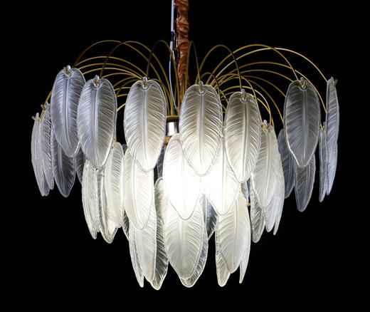 羽毛吊灯C款（运费自理） 商品图0