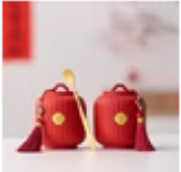 灯笼福字茶叶罐