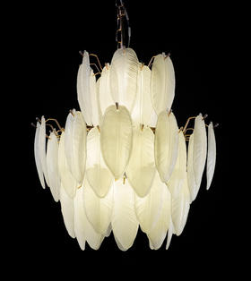 羽毛吊灯B款（运费自理）