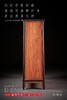 红桥红  家具严选  缅甸花梨（大果紫檀）【嵌紫光檀 125 明式素面 小圆角柜】 商品缩略图7