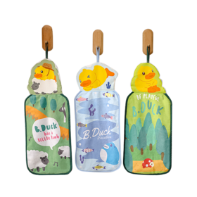 B.Duck小黄鸭长型擦手巾19*46cm 056