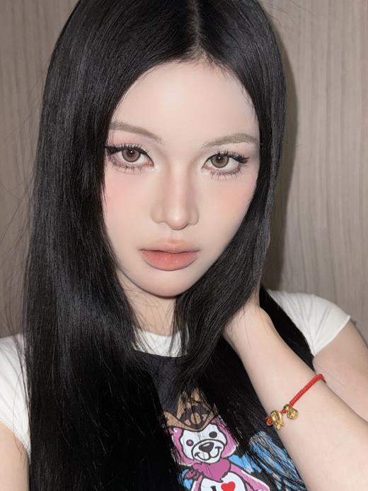 Lookyoo旗下 · 赛博天使&腥红陷阱&雀斑颜霸｜14.0mm白狮参考着色中等直径  日抛 商品图12