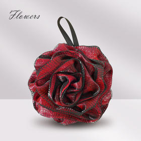 买一送一 玫瑰花高档浴花浴球不散花加大号泡澡泡泡浴洗澡专用沐浴球花