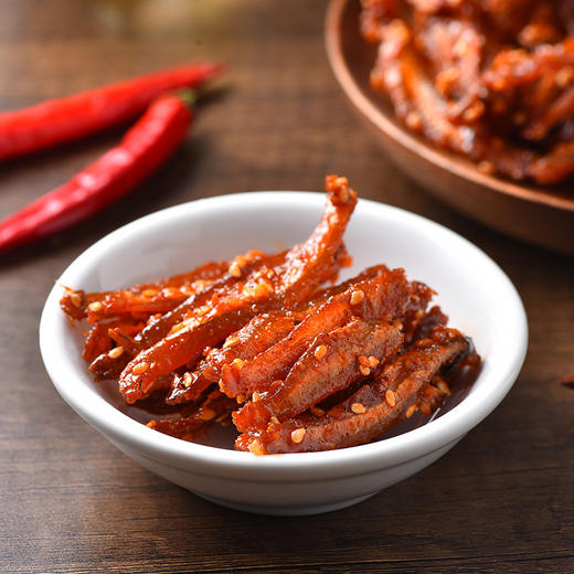 香辣银鱼仔500g 小鱼干小鱼仔小包装即食 散装北海特产海味零食 家乡零食童年回忆零食小吃 商品图1