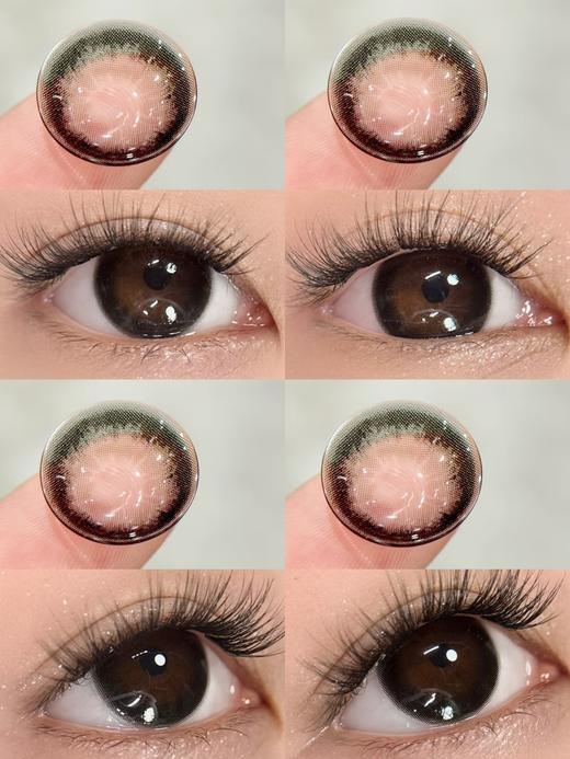 Lookyoo旗下 · 网感女友&脸蛋天才｜14.5mm白狮参考着色大直径  日抛 商品图6