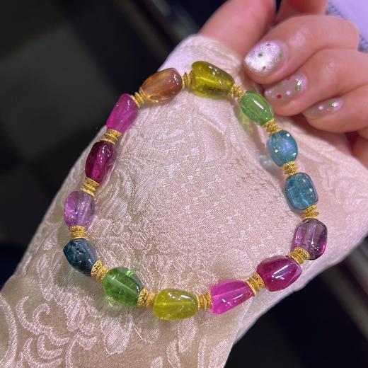 19.25g 原石碧玺手链 商品图5