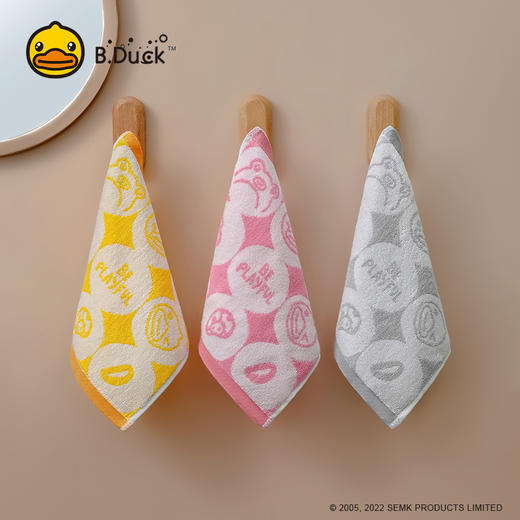 B.Duck小黄鸭小方巾26*25CM B.DUCK008 商品图0
