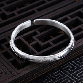 【星河遨游】子佩集S999银手工手镯原创设计【55031131】2407