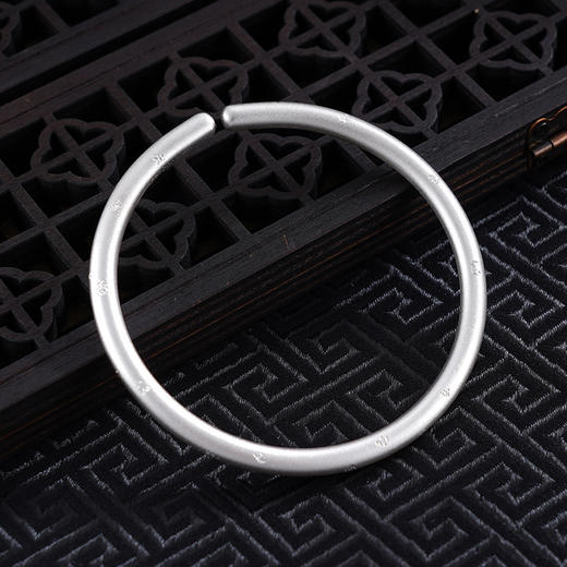 【星尘弥漫】子佩集S999银手工手镯原创设计【55033122】2407 商品图2